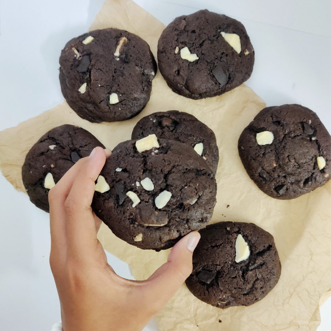 Triple Chocolate Cookies 1