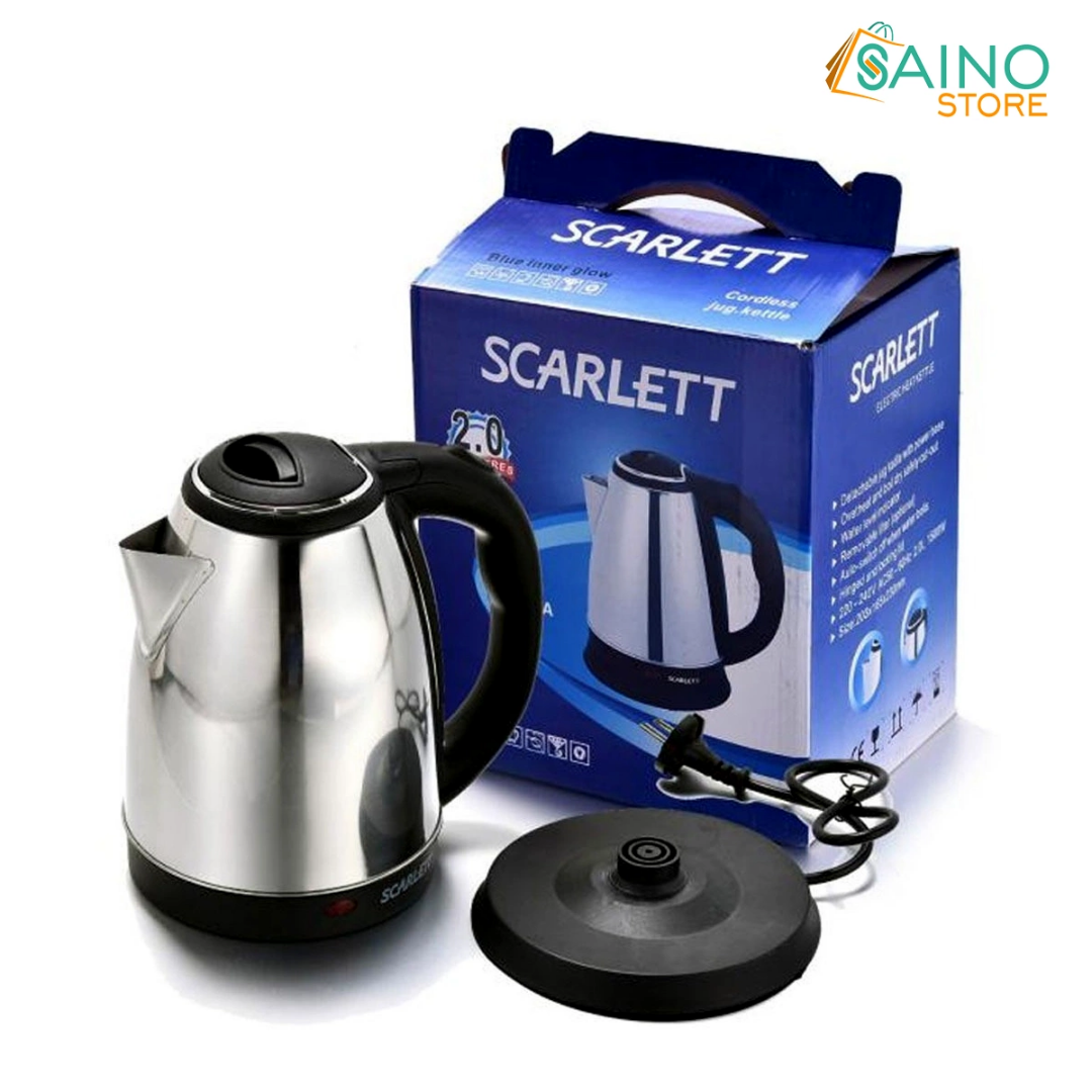 Scarlett Multipurpose Electric Kettle (Black)